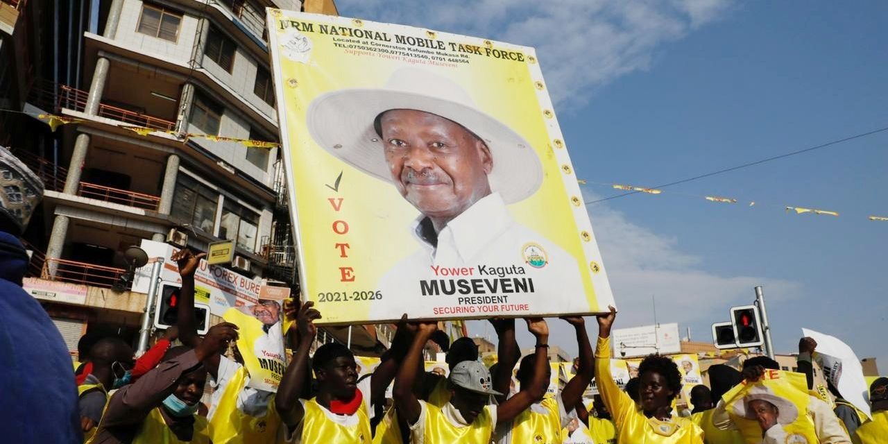 Ugandan President Claims Sixth Election Victory