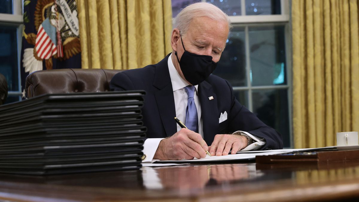 Here Are All The Actions Biden Took On His First Day In Office