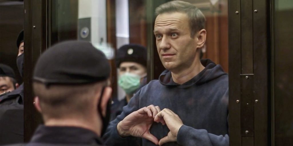 Navalny, Russian Opposition Politician, Given 3½-Year Sentence