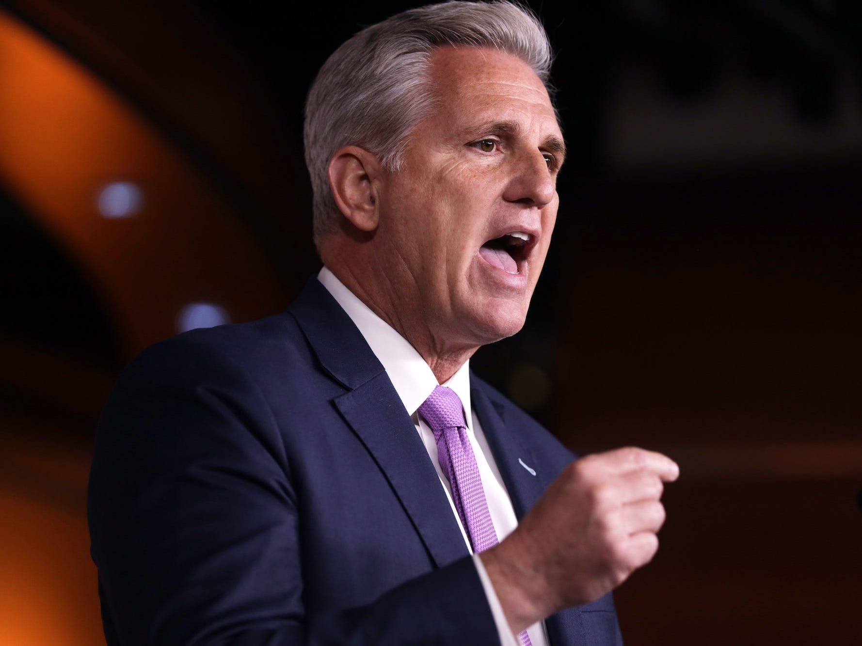 House GOP Leader Kevin McCarthy says he doesn’t know what QAnon is even though he denounced it months ago