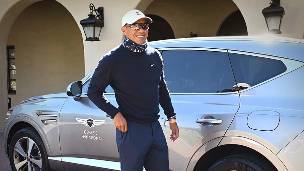 Inside Tiger Woods’ $50,000 SUV: The Safety Features Of The Genesis GV80—Including 10 Airbags