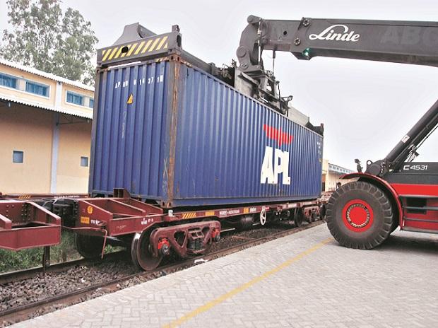 Railways trial run of double-stacked dwarf container train successful