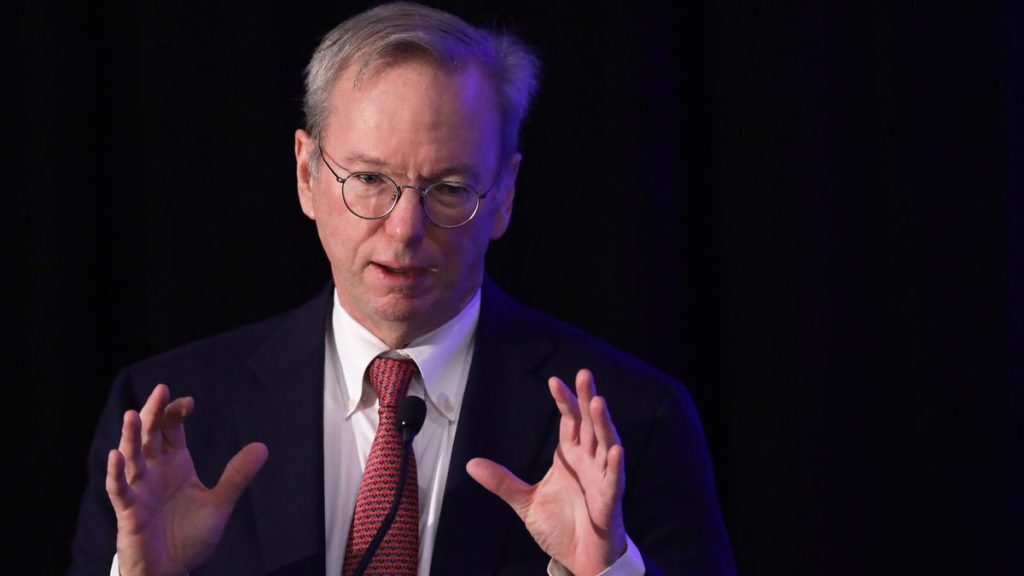 Google Billionaire Eric Schmidt Warns Of ‘National Emergency’ If China Overtakes U.S. In AI Tech