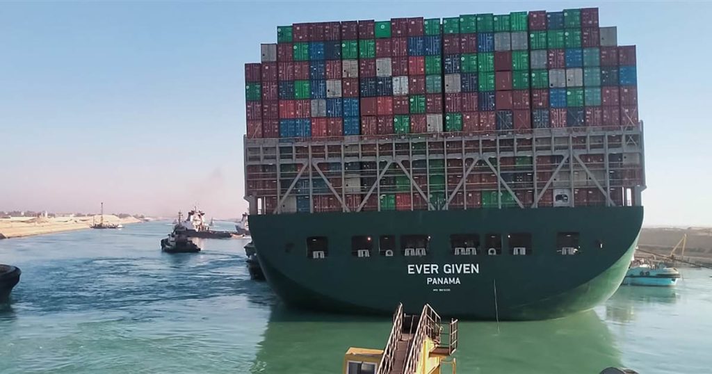 Suez Canal ship Ever Given partially refloated after huge effort to unblock key global trade route