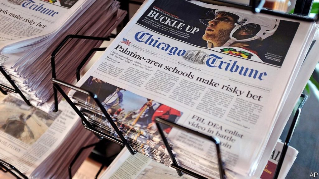 Billionaires battle for Tribune Publishing