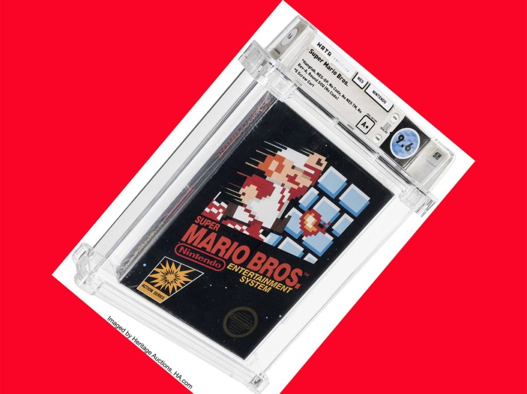 Unopened Super Mario Bros. Game From 1986 Sells for $660,000