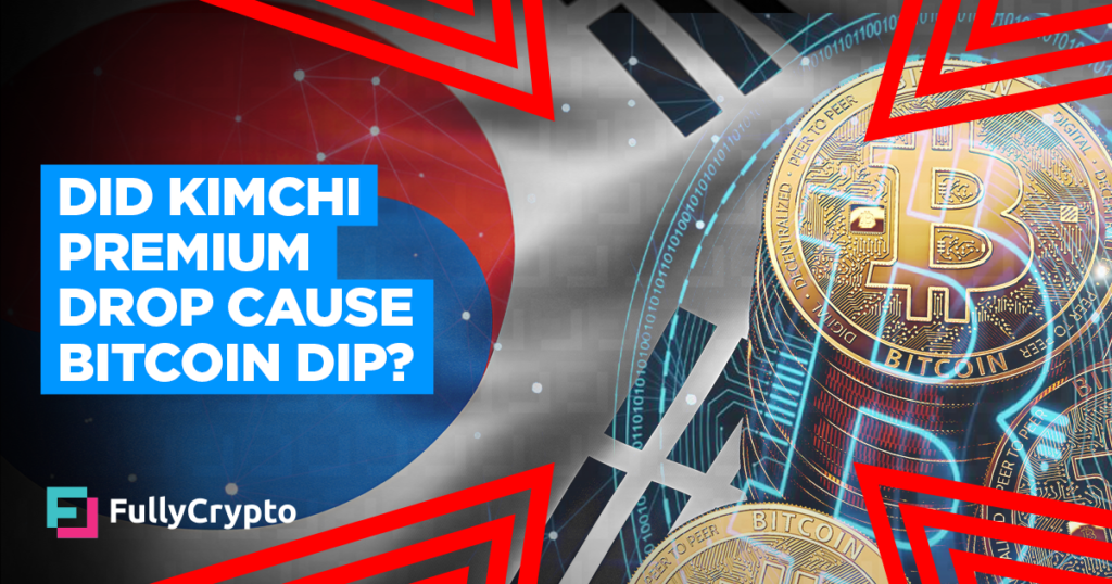 Did Kimchi Premium Drop Cause Bitcoin Dip?