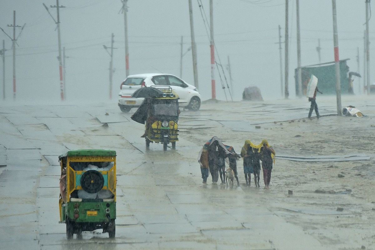 Second Severe Storm in 10 Days to Batter India Amid Virus Fight