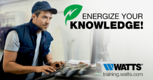 Watts Announces eLearning Campaign for National Energy Awareness Month